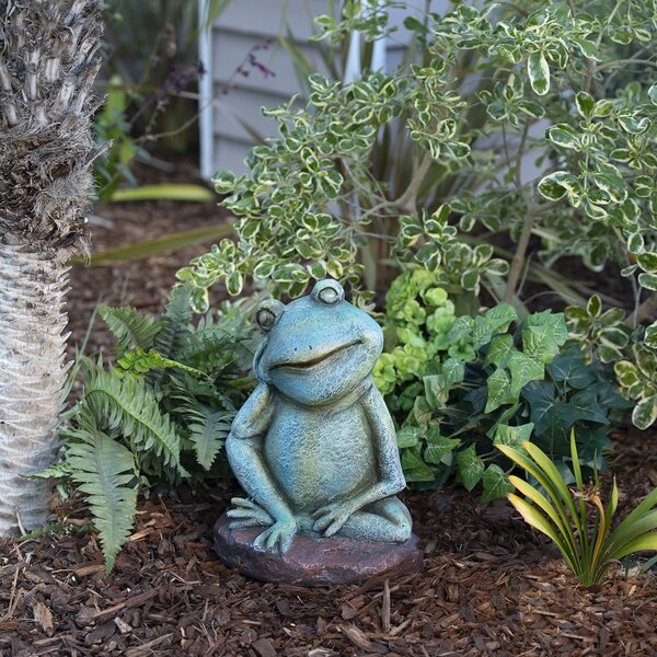 Seidel Frog Animals Plastic Garden Statue